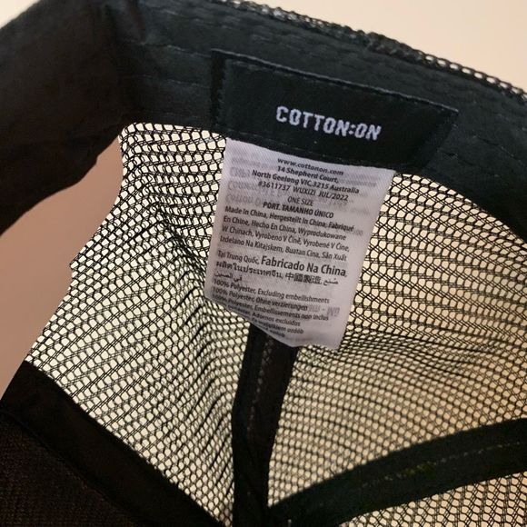 *YELLOWSTONE NATIONAL PARK* Wyoming Coyote Trucker Ball Cap Hat Cotton:On - Picture 6 of 6